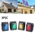 30A Heavy Duty Waterproof Rocker Switch for Cars and Boats