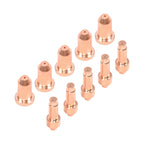 10Pcs Plasma Electrode Nozzle for XT40 XT30 XT30C Torch