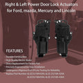4X Power Door Lock Actuators for Ford F150 F250 F350 F450 Ranger Explorer (1997–2023)