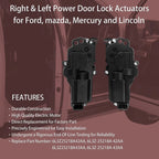 4X Power Door Lock Actuators for Ford F150 F250 F350 F450 Ranger Explorer (1997–2023)
