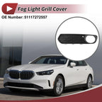 1 x Front Left Fog Light Grill for BMW F20 (2011-2015) Black