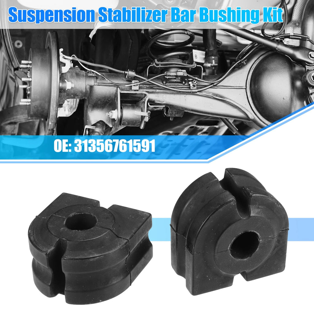 2pcs Suspension Stabilizer Bar Bushings No. 31356761591 for BMW 525i (2001–2007)