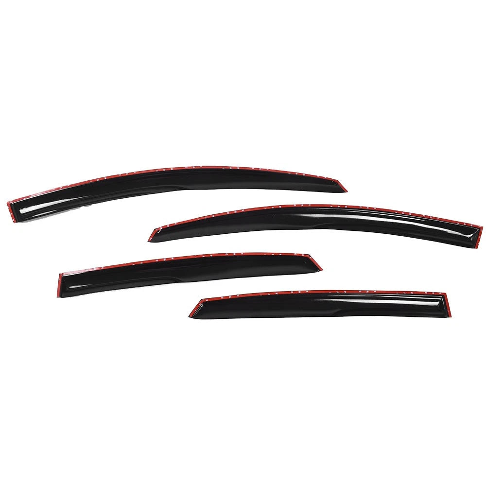 Set of 4 Window Visors for Nissan Sentra Sedan (2013-2019)