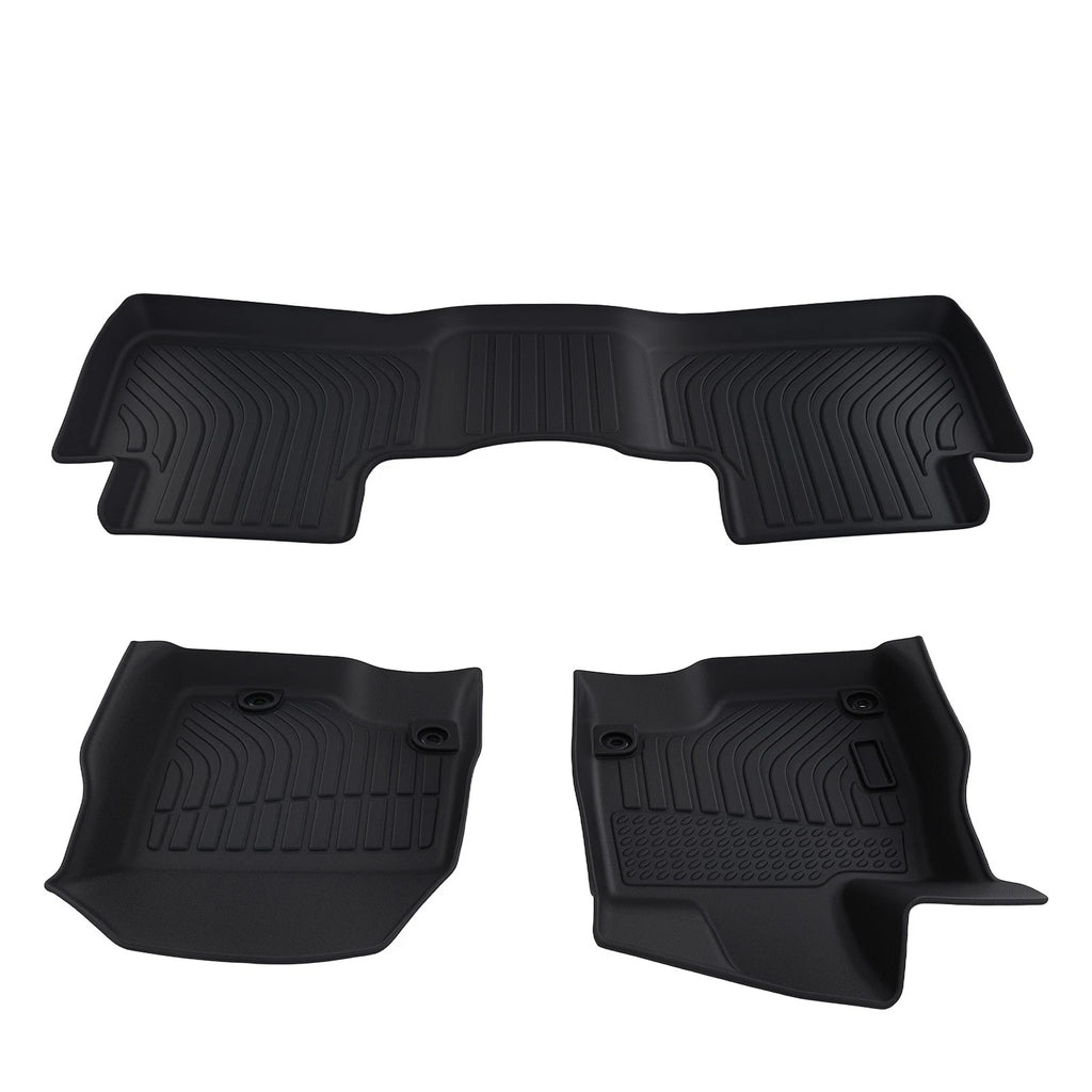 All-Weather Floor Mats for Acura RDX (2019–2025) Black TPE Anti-Slip