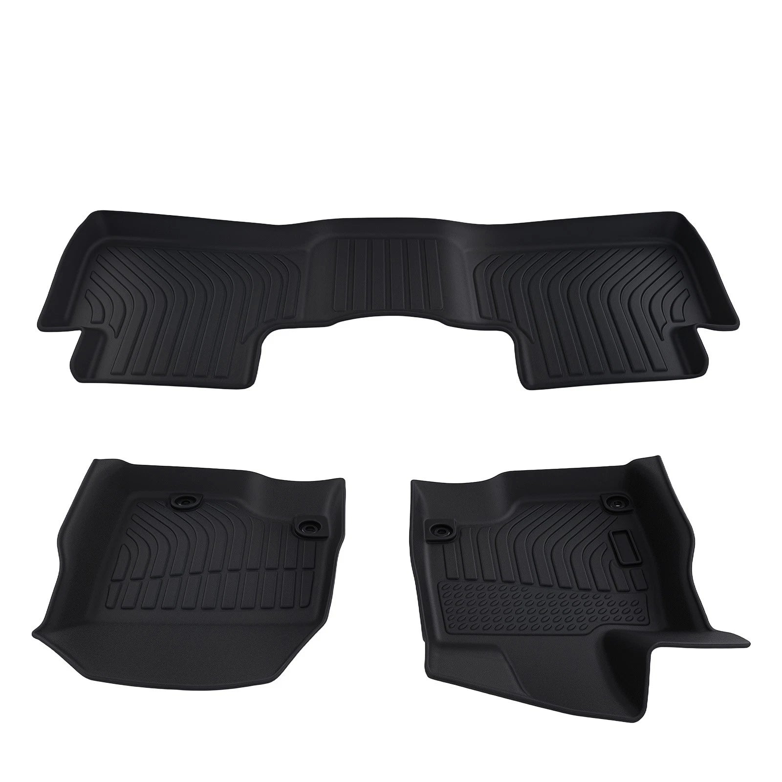 All-Weather Floor Mats for Acura RDX (2019–2025) Black TPE Anti-Slip