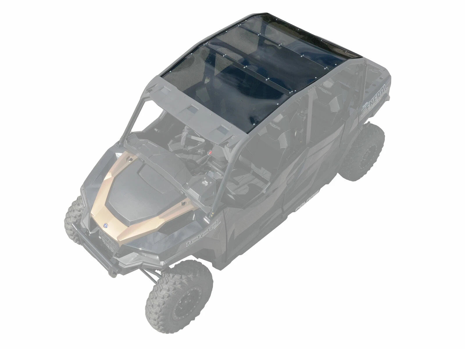 Heavy Duty Dark Tinted Roof for Polaris General 4 Seater (2017–2023)