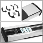 5" Stainless Steel Flat Running Boards for Tacoma Double Cab (2005–2022)
