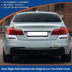 Tow Hook Cover for BMW 5 Series Black Sapphire