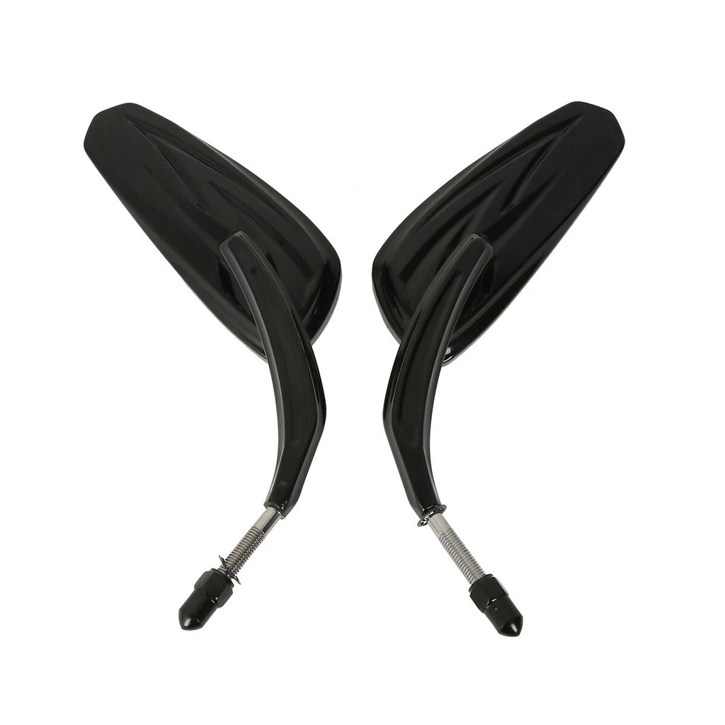 8mm Rear View Mirrors for Harley Touring Street Road Glide