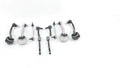 10Pc Suspension Kit Control Arm Tie Rods for Mercedes-Benz C230 C320 (2001–2007)