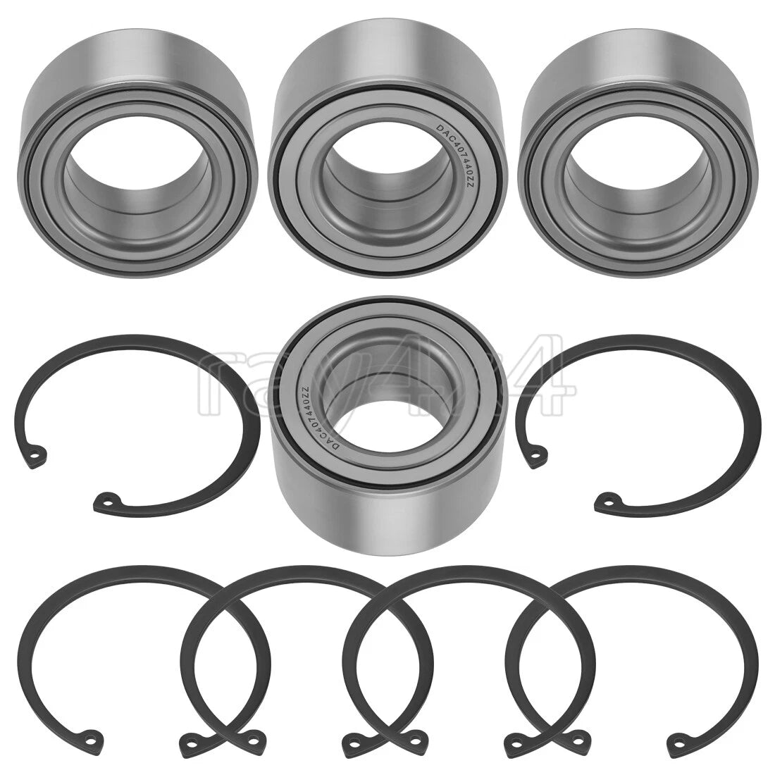 Front & Rear Wheel Bearings for Polaris Ranger Diesel (2015–2018)