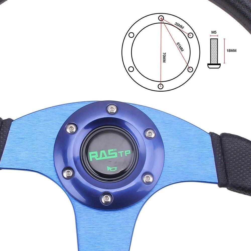 14" 340MM Universal Drifting Racing Steering Wheel for Various Models
