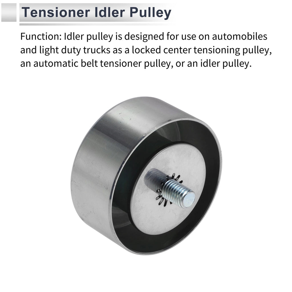 Drive Belt Idler Pulley for Buick Enclave 3.6L (2009–2013) No. 5495550 Steel
