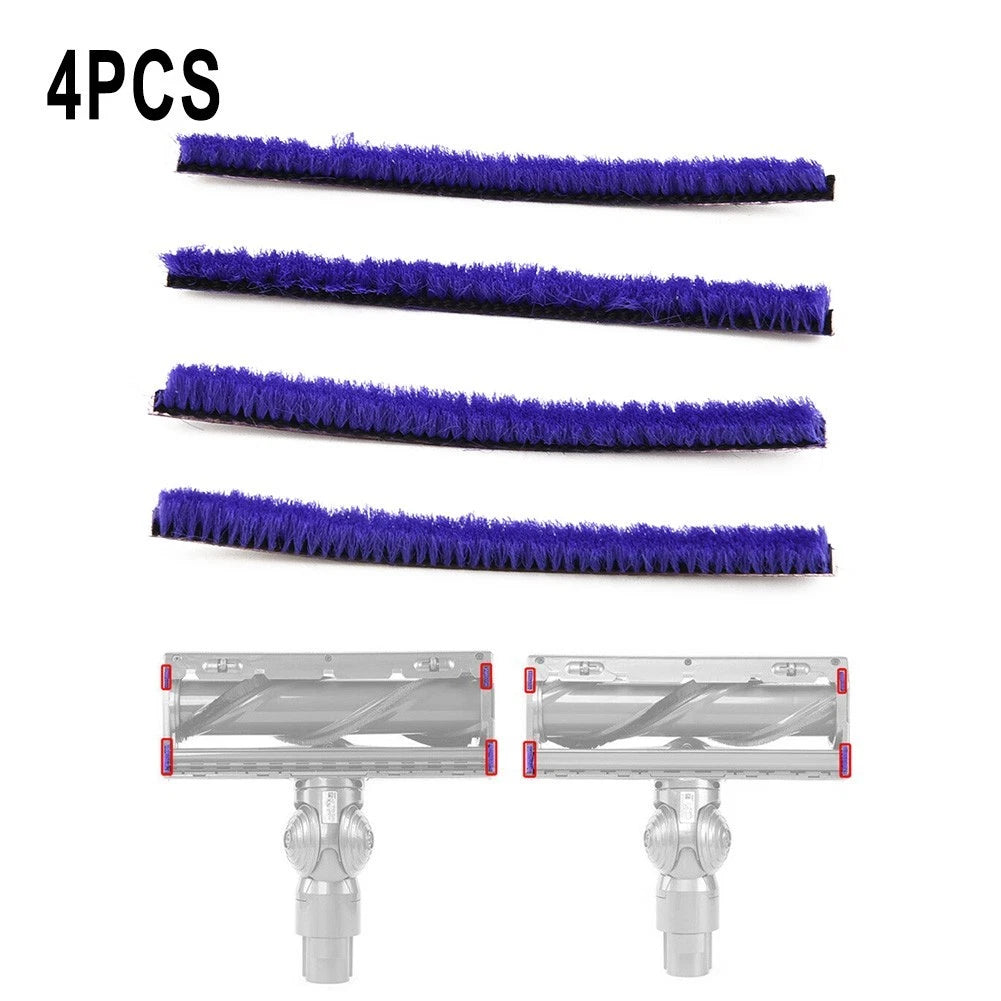 4PCS Plush Strips for Dyso V8 Vacuum Cleaner (AU)