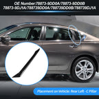 Rear Left C Pillar Window Cover Trim for Nissan Maxima (2016–2018) 788739DD0A