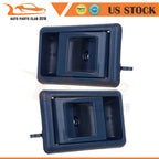 2X Blue Door Handles for Chevrolet Prizm (1989–1992)