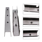 2X Steel Rust Repair Frame Center Skid Plates 30" for Jeep Wrangler YJ (1987–1995)