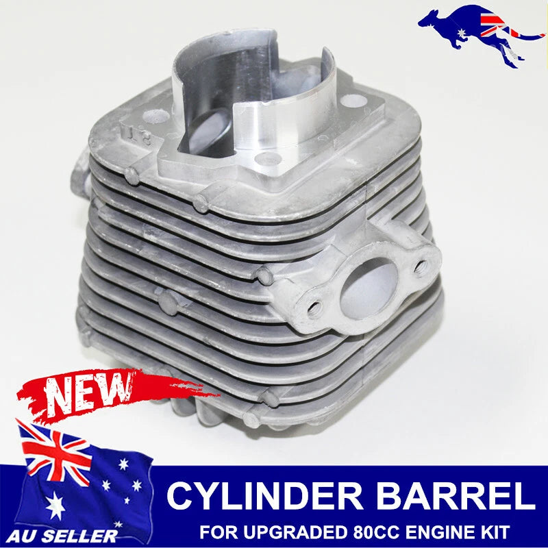 Cylinder Barrel Bore for Motorized Push Bike 80cc 2 Stroke Engine Kit