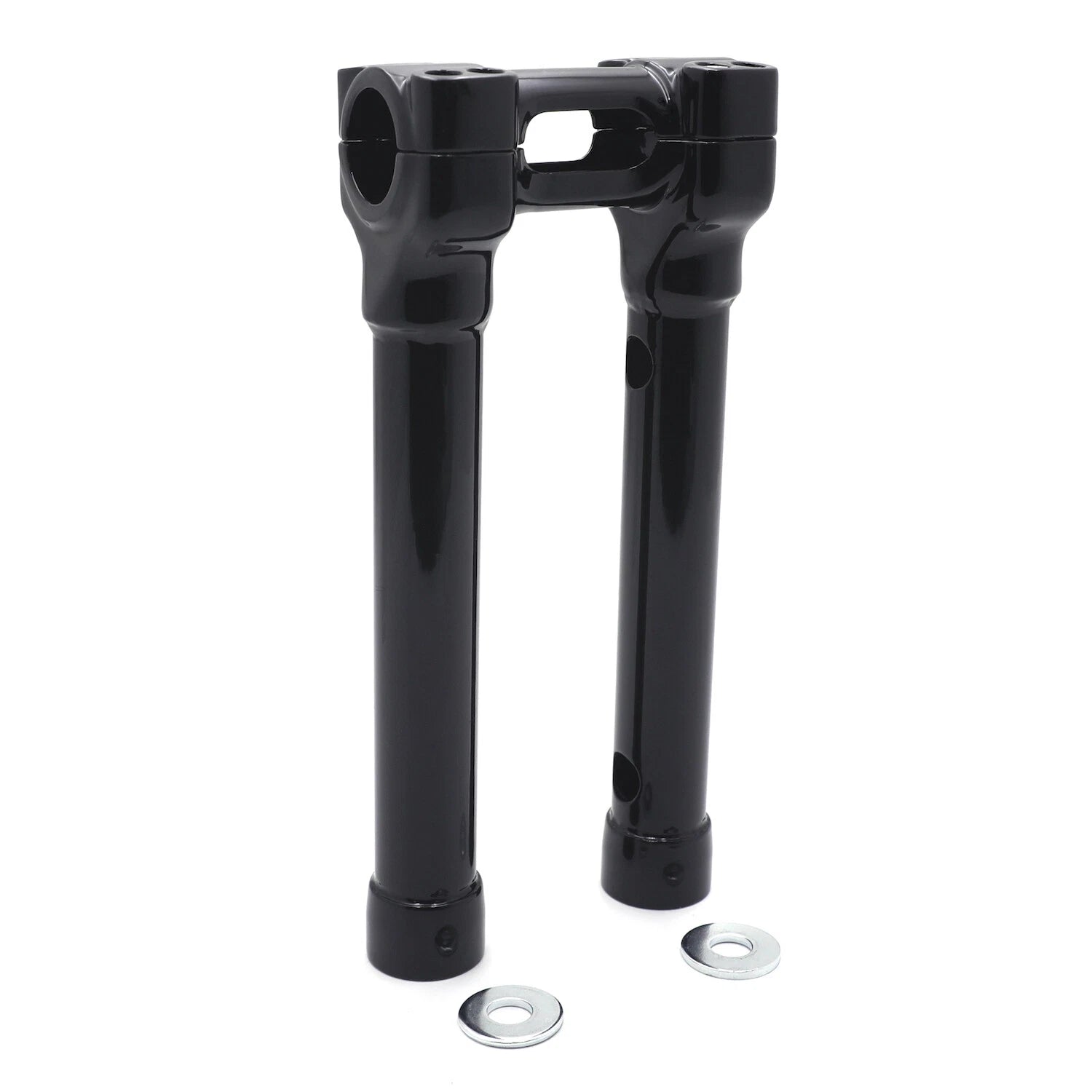 CNC Black 10" Riser Handlebar Top Clamp for Harley Softail Fat Bob (2018–2023)