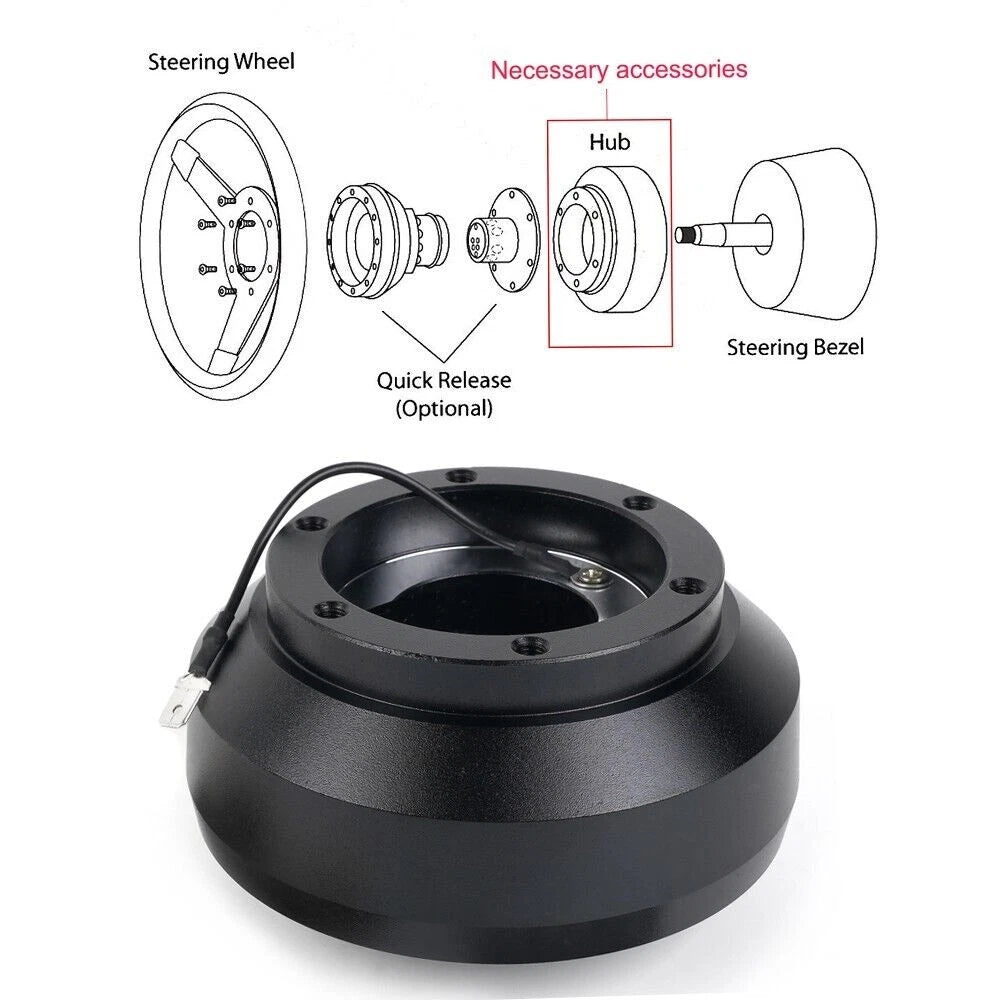 135H Short Steering Wheel Hub Adaptor for Acura ILX (2013–Present) & Honda Civic (2015–Present) & Fit