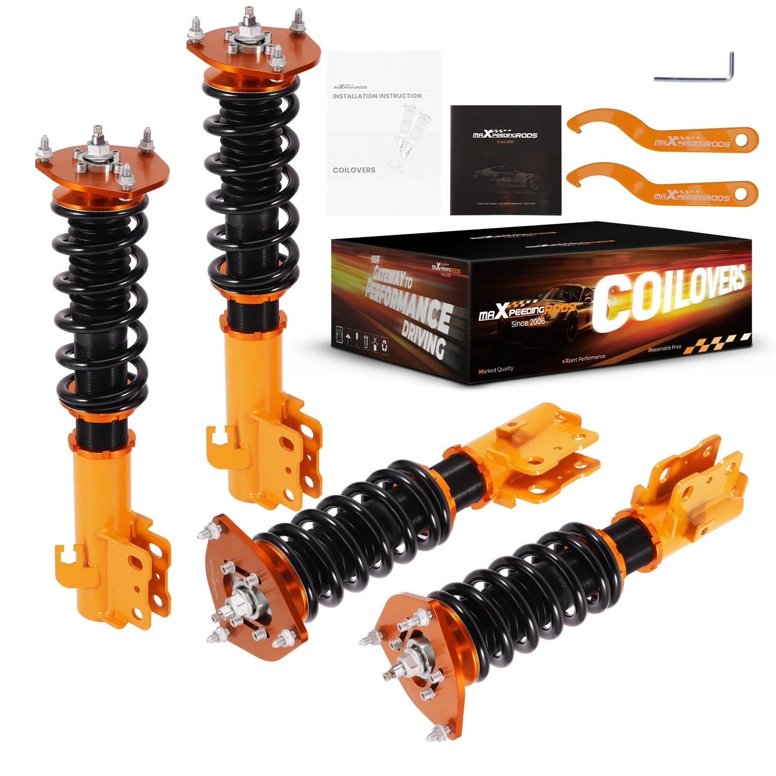 24 Way Damper Coilovers Lowering Kit for Subaru Forester (1998–2002)