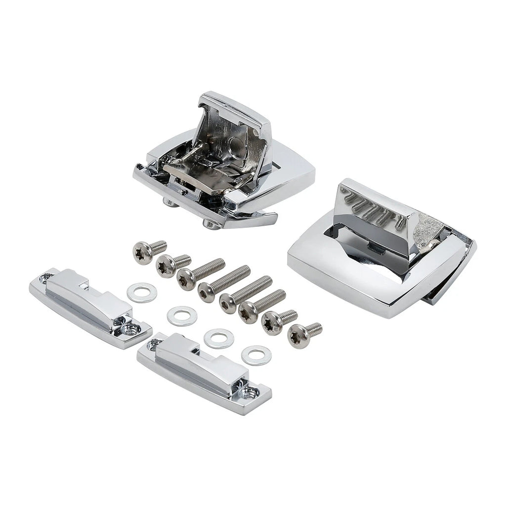 Razor Chopped King Latches & Hinges for Harley Touring Road Glide (1988–2013)