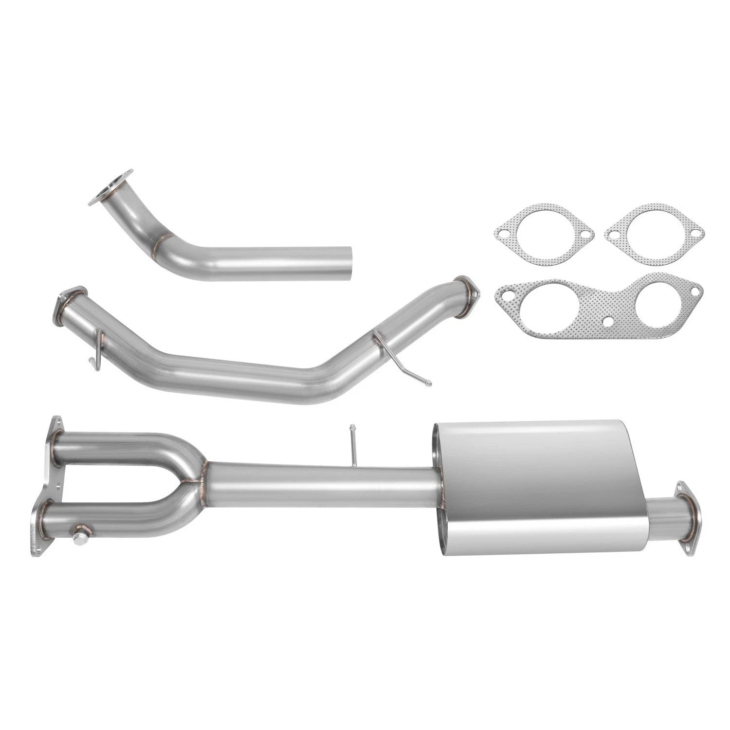 3" OD Muffler Tip Catback Exhaust System for Chevy Tahoe / GMC Yukon (1996–1999)