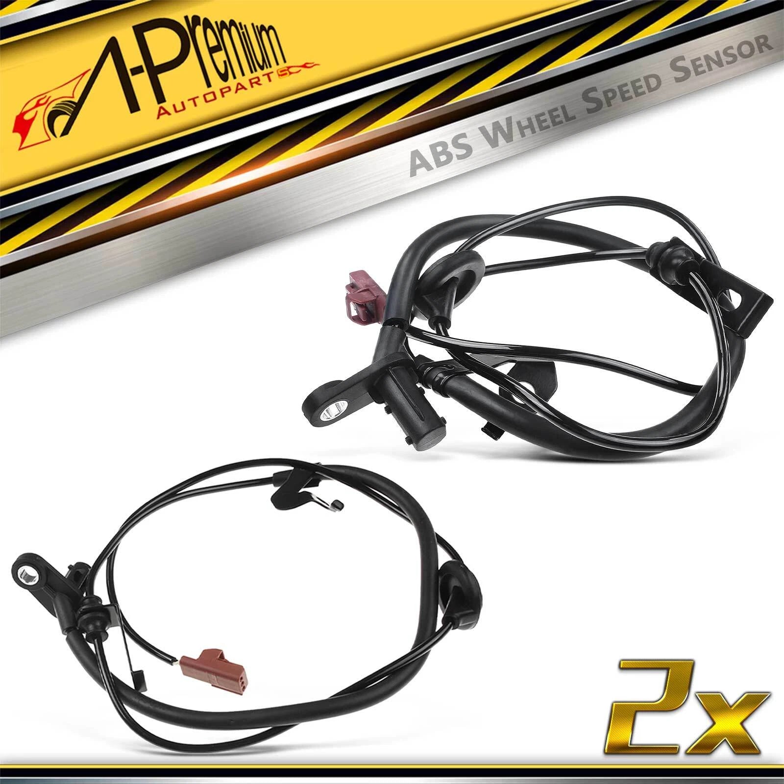 2X Rear ABS Wheel Speed Sensor for Ford Fusion Lincoln MKZ (2006–2020)