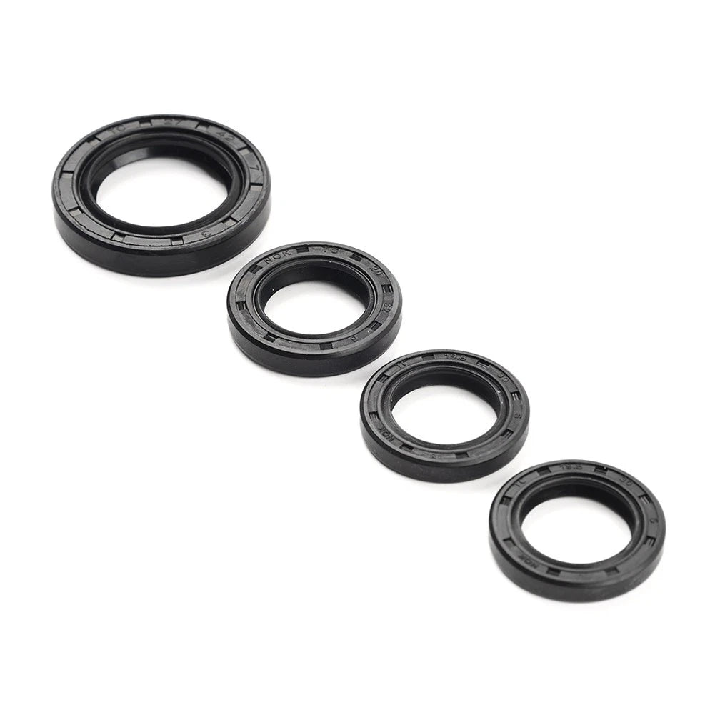 Set of 4 Engine Oil Seals for GY6 125cc 150cc 152QMI 157QMJ