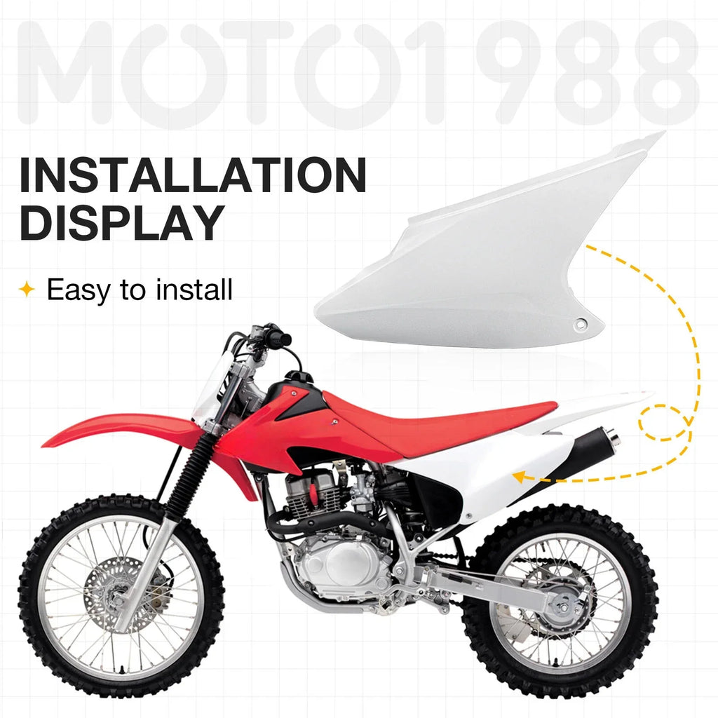 Left Side Number Plate for Honda CRF150F CRF230F (2003–2014)