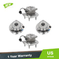 Set of 4 Wheel Bearing Hubs for Chevy Equinox Captiva Sport (2010–2017)