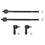 Set of 4 Inner & Outer Tie Rod Ends for Ford Focus (2006–2011)