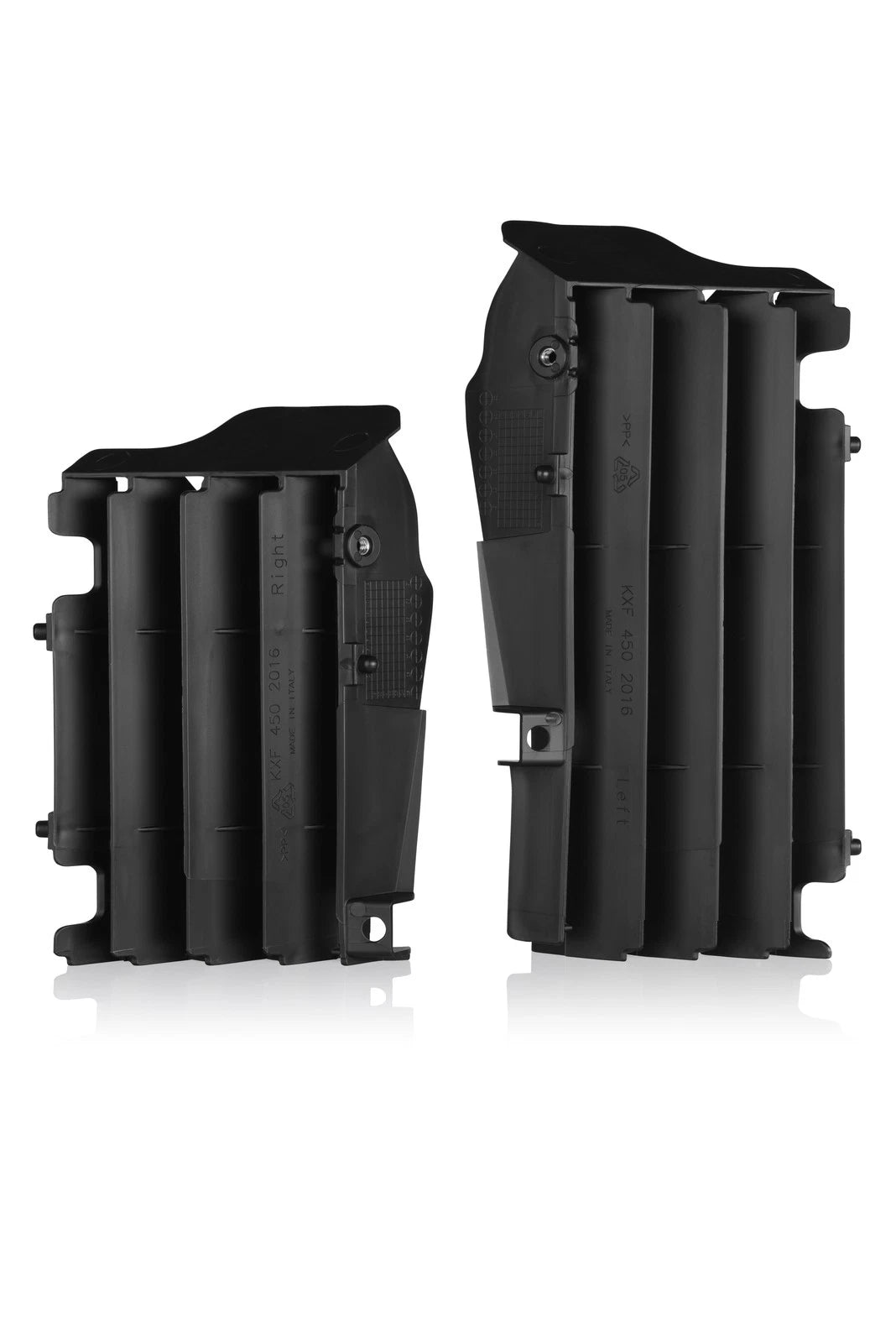 Acerbis Radiator Louvers for Kawasaki KX450F & KX250F (2016–2023) Black