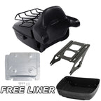 Trunk Backrest Base Plate Mount Rack for Harley Touring (2014–2026)