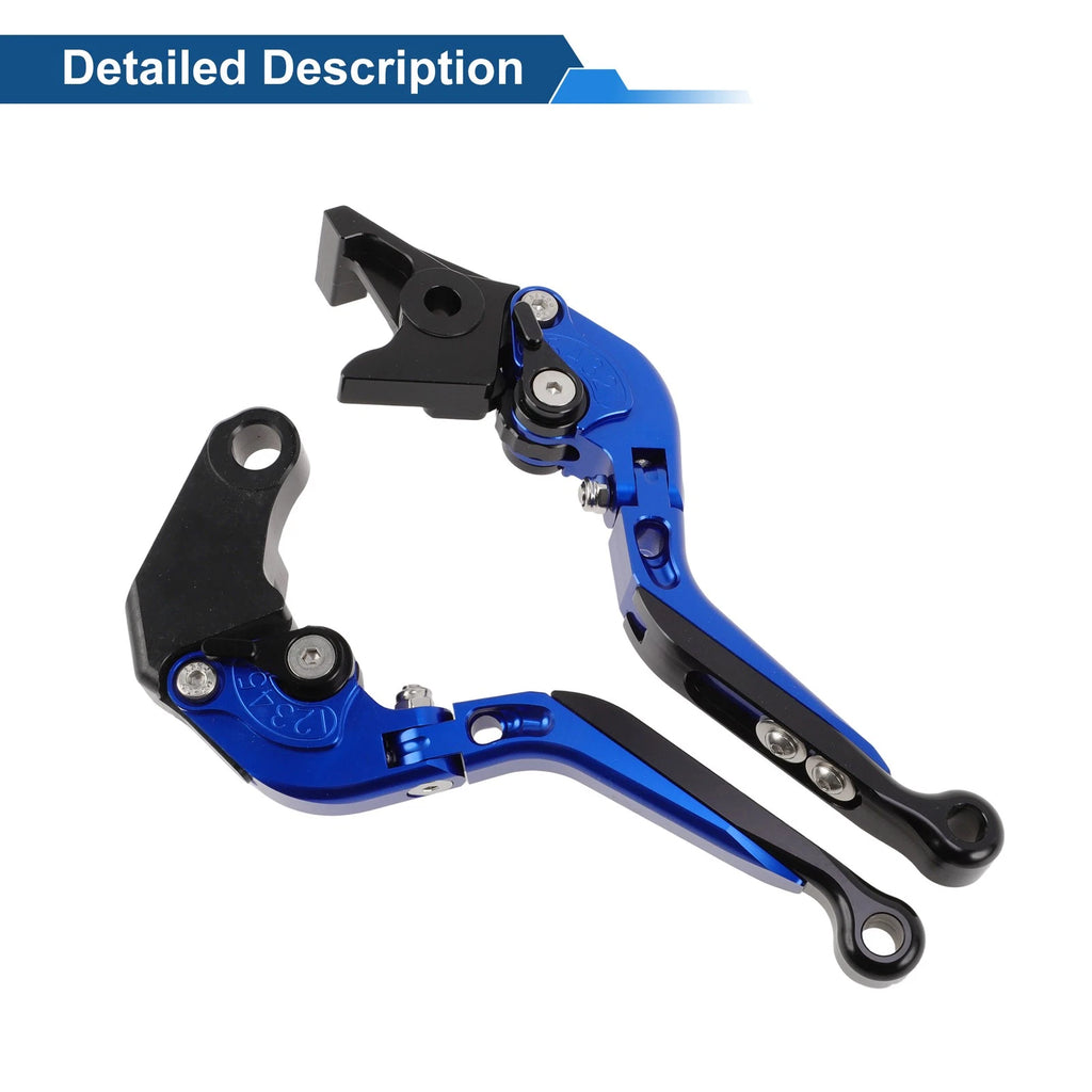 Adjustable Brake Clutch Levers for Honda NC700/NC750 S/X (2012–2020) Blue Black