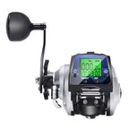 Digital Display Baitcasting Reel for Fishing (Temperature, Time, Line Length)