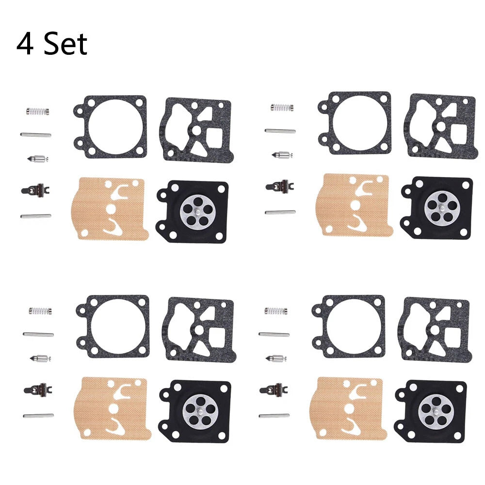 Set of 4 Carburetor Repair Kits for Stihl 021 023 MS210 MS230 Walbro K11-WAT