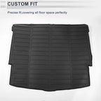 Cargo Liner Rear Trunk Mat for Nissan Rogue X-Trail (2021–2024) Long Grid Pattern