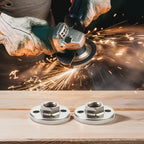 2pcs Pressure Plate Cover Hexagon Nut Tool for Type 100 Angle Grinder