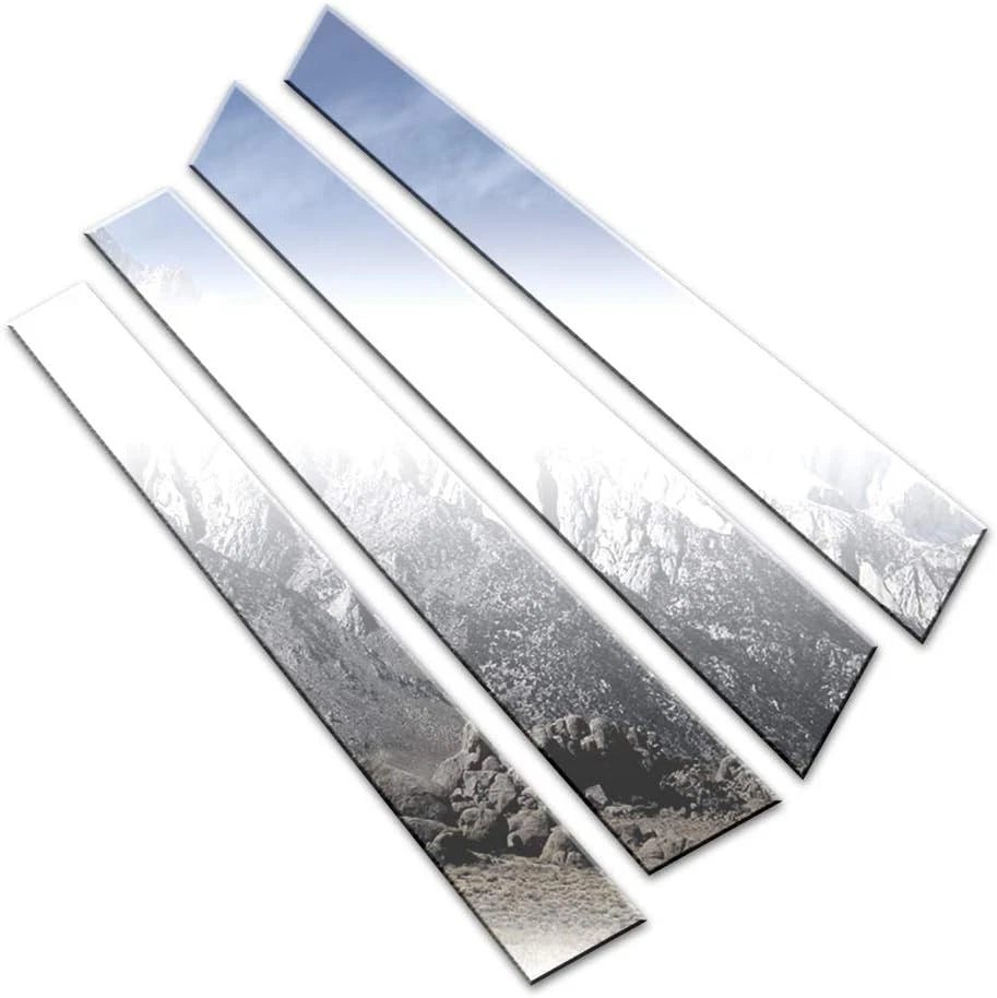 4pc. Luxury FX Stainless Steel Pillar Post Trim for 2014-2018 Subaru Forester