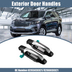 Set of 2 Outside Door Handles for Kia Sorento (2003–2006)
