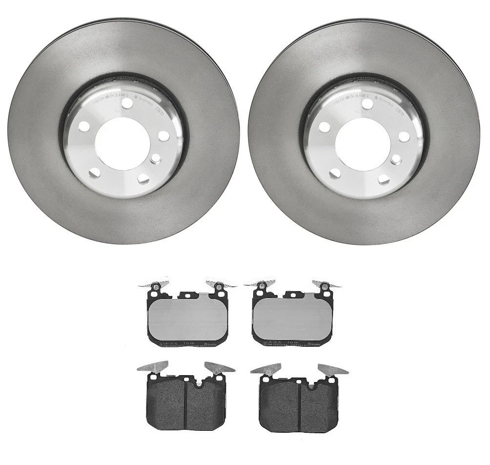 Brembo Front Brake Kit 340mm with Low-Met Pads for BMW F20 F30 F32 F33 (2012–2019)