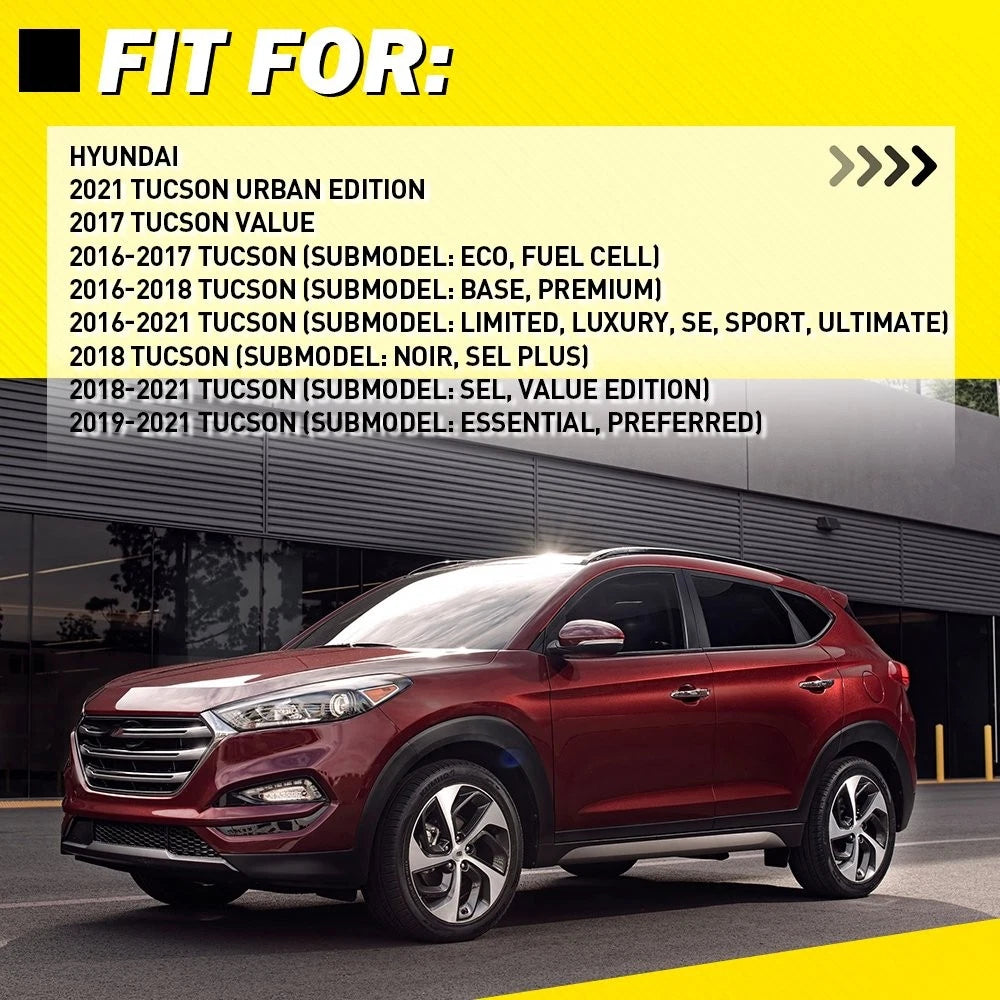 Exterior Door Handle for Hyundai Tucson (2016–2021) - Driver Side, Rear