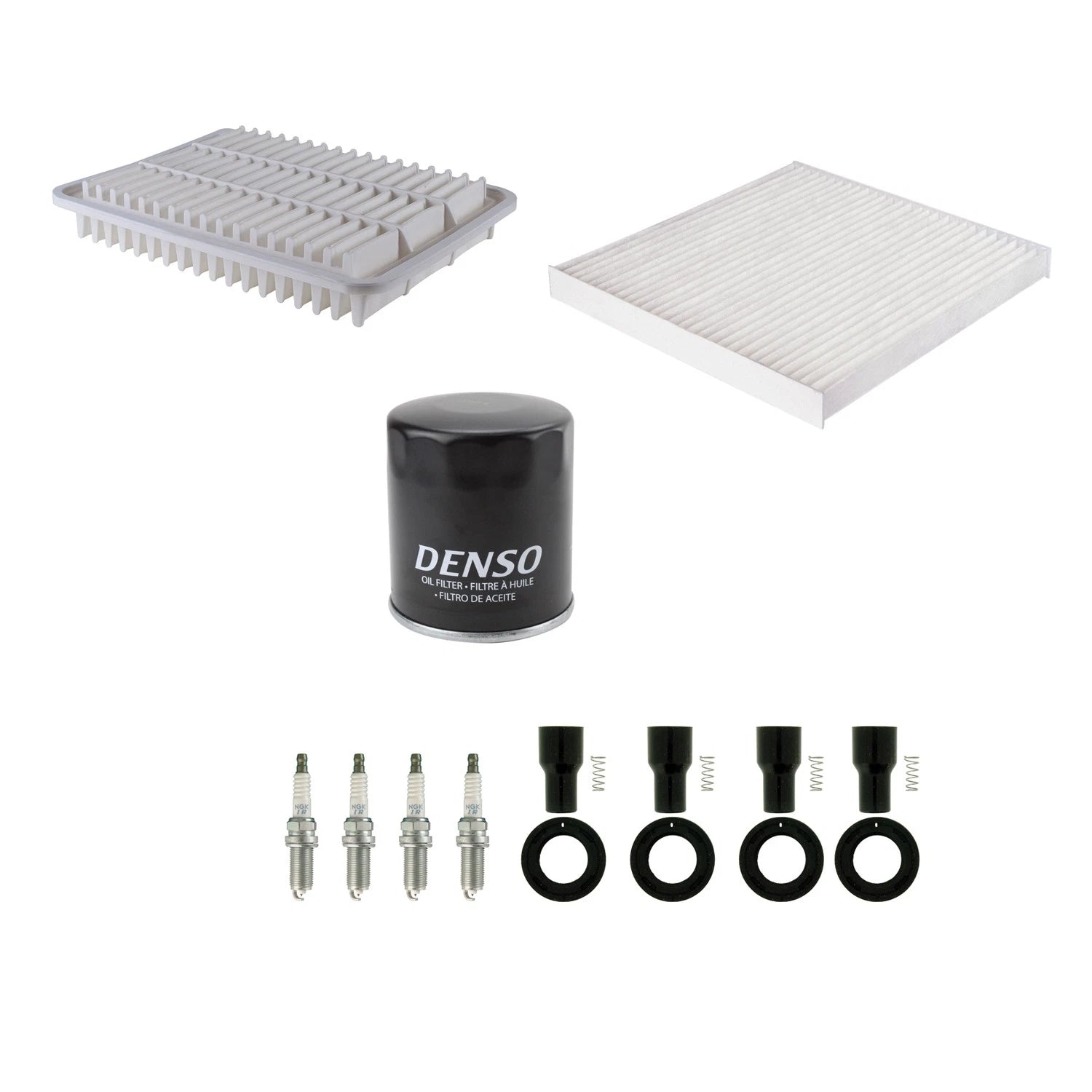 Tune Up Kit with 4 Spark Plugs & Boots for Toyota Tacoma (1995–2023)