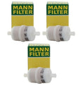 Set of 3 Fuel Filters for Mercedes-Benz GL320, ML350, GL450 (2007–2012)