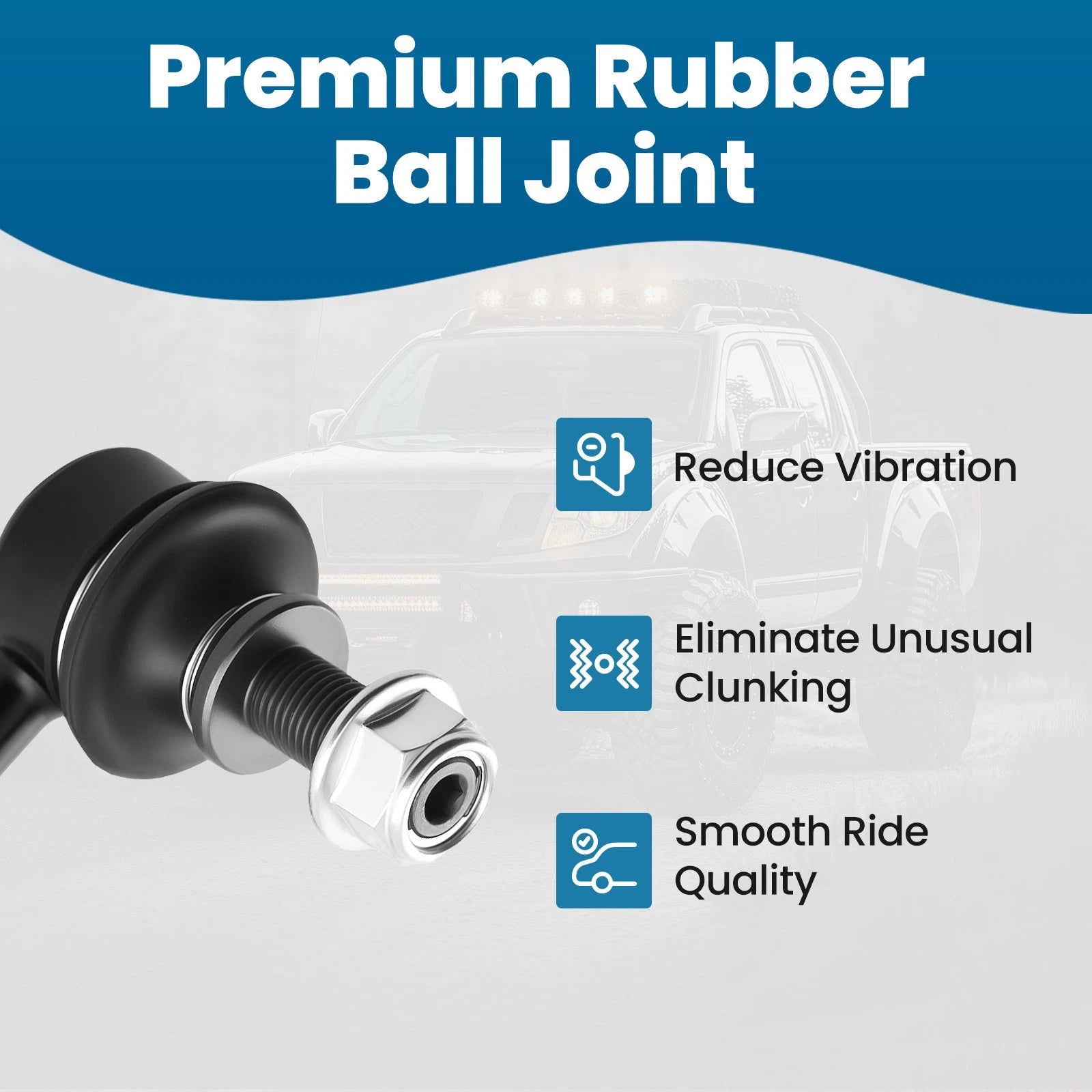 Front Left Stabilizer Bar Link for Suzuki Equator (2009–2012) K80470