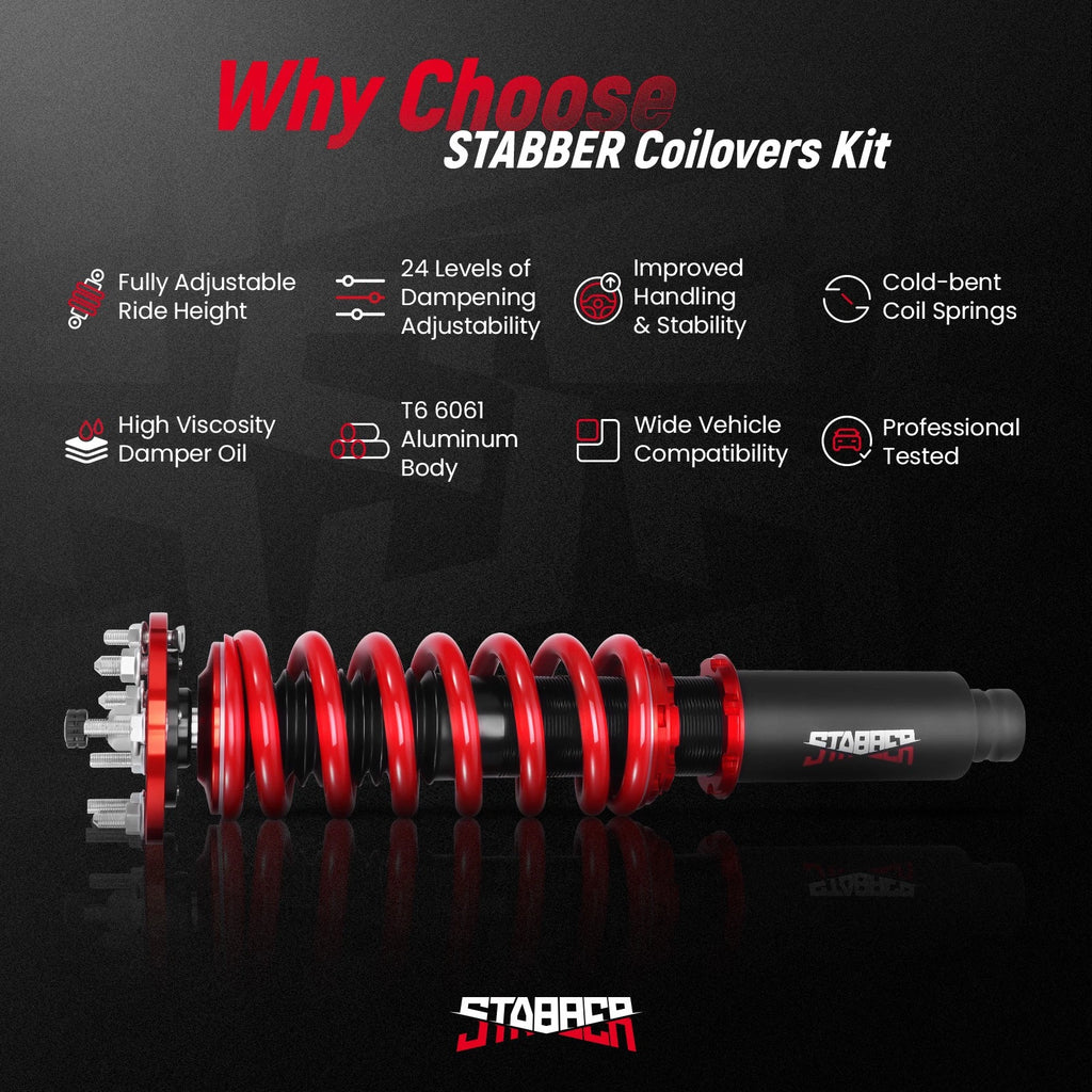 Adjustable Coilovers Lowering Kit for Honda Accord (2003–2007)
