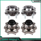 Set of 4 Wheel Bearings for Toyota Rav4 (2006–2012) - Front & Rear