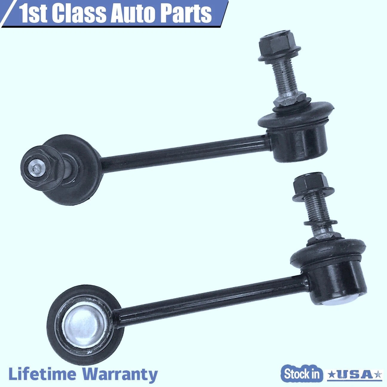 2Pcs Front Suspension Sway Bar Links for Toyota Tacoma (2005–2019)