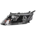 Halogen Headlight for Ford Fusion (2010–2012) Left Side Black Projector with Bulb